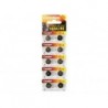 PILE BOUTON POUR MONTRE 1.5V-108mAh LR43/AG12 (10 pcs/bl)