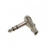 JACK MALE COUDE 6.35mm STEREO NICKELE