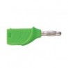 FICHE BANANE EMPILABLE 4mm - VERT