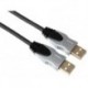 CABLE USB 2.0/FICHE USB A VERS FICHE USB A/ PROFESSIONNEL /2.5m