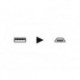 CABLE USB 2.0 - FICHE A VERS MINI USB FICHE B / PROFESSIONNEL / 1.8m