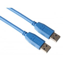 CABLE USB 3.0/FICHE USB A VERS FICHE USB A/ DE BASE /5m