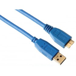 CABLE USB 3.0 / FICHE USB A VERS FICHE MICRO-USB / DE BASE / 1.8m