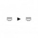 FICHE RJ45 VERS FICHE RJ45/PROFESSIONNEL/10.0m