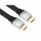 CABLE HDMI HAUTE VITESSE AVEC ETHERNET A PLAT VERS FICHE HDMI / STANDARD / 5m
