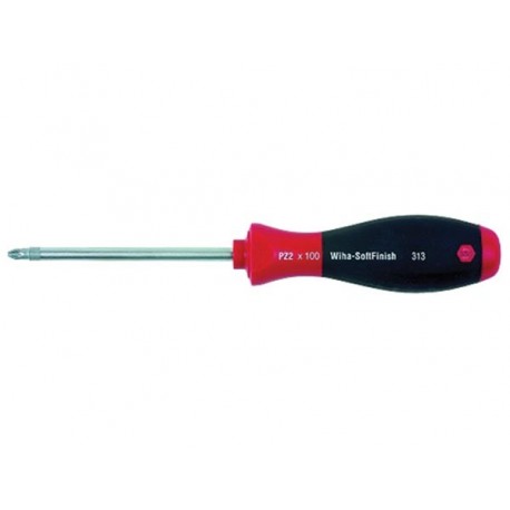 WIHA - TOURNEVIS POZIDRIV SOFTFINISH® PZ3 x 150mm - LAME RONDE