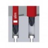 WIHA - TOURNEVIS SLIMFIX SOFTFINISH® VDE/GS - TETE A FENTE 6.5 x 150mm