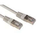 CABLE RESEAU FTP. CONNECTEUR RJ45. CAT 5E (100Mbps). 3m