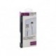 CABLE USB 2.0 A MALE VERS MICRO-USB 5 BROCHES MALE - BLANC - 1 m