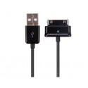 CABLE USB 2.0 VERS CONNECTEUR a 30 BROCHES POUR SAMSUNG® GALAXY TAB - NOIR - 1 m