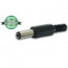 FICHE D'ALIMENTATION MALE 2.1 x 5.5 x 14mm