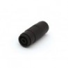 ADAPTATEUR PROFESSIONNEL HAUT-PARLEUR - FEMELLE 4 BROCHES VERS FEMELLE 4 BROCHES