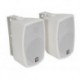JEU DE 2 ENCEINTES DYNAMIQUES 5 DEUX VOIES 2 x 120W - 16 ohms / 100V