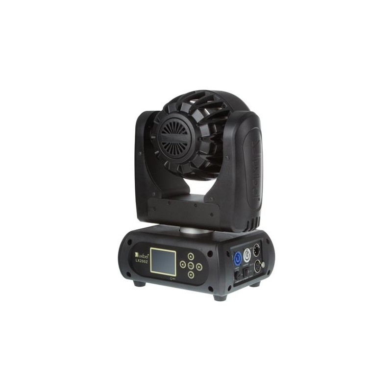 Projecteur Mobile LED Audibax Iowa 70 - 7 LED 8W, Effets RGBW, DMX, Synchro Son