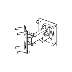 ADJUSTABLE WALL MOUNT BRACKET FOR USE WITH DR-108
