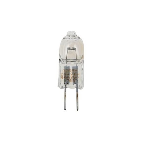 LAMPE HALOGENE OSRAM 20W / 24V. HALOSTAR FILTRE UV. G4. 320 lm. 1000h