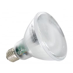 LAMPE FLUOCOMPACTE - PAR38. E27. 23W/220-240V. 2700K. BLANC CHAUD