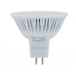 LAMPE LED - 5.5 W - MR16 - 12 V - BLANC CHAUD