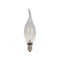 LAMPE A INCANDESCENCE - LED - FLAMME BOUGIE - E14 - 2 W - 2700 K