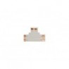 CONNECTEUR PCB FLEXIBLE - FORME T - 10 mm - 1 COULEUR