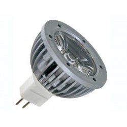 LAMPE LED 1W - BLANC NEUTRE (3900-4500K) - 12VCA/CC - MR16