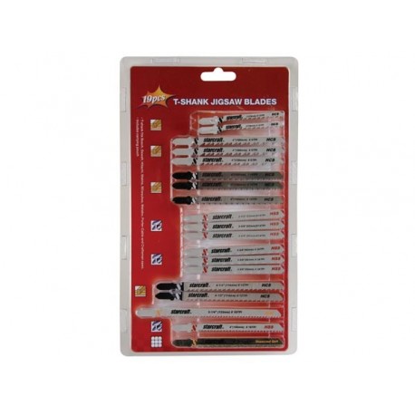 ENSEMBLE DE LAMES POUR SCIES SAUTEUSE - 19 pcs