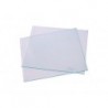 VERRE POUR CASQUE DE SOUDURE - 108 x 50 mm - TRANSPARENT