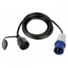 CABLE ADAPTATEUR AVEC PRISE MALE VERS PRISE CEE - 3 m