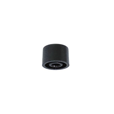 CAPUCHON POUR BOUTON-POUSSOIR - NOIR Ø9mm