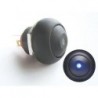 BOUTON-POUSSOIR MINIATURE UNIPOLAIRE A LED BLEUE OFF-(ON)