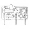 MICRORUPTEUR 5A. SANS LEVIER DE COMMANDE