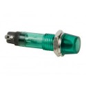 VOYANT ROND 8mm 12V VERT