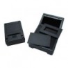 COFFRET EN ABS - NOIR 111 x 82 x 38mm