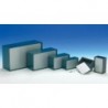 COFFRET OPTATIVE EN PLASTIQUE - BLEU PETROLE 85.0 x 56.0 x 35.5mm