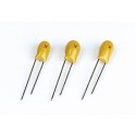 CONDENSATEUR TANTALE 0.10µF / 35V