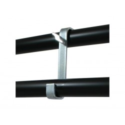 DOUGHTY - HOOK CLAMP D/ENDED 180 TWIST (150mm centres)