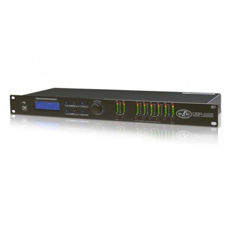 2 x 3-WAY OPERATION DSP. 2 INPUTS 6 OUTPUTS