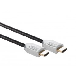 CABLE HDMI® 2.0 HAUTE VITESSE AVEC CONNECTEUR ETHERNET VERS CONNECTEUR - CUIVRE / PROFESSIONNEL / 5 m / DORE / M-M