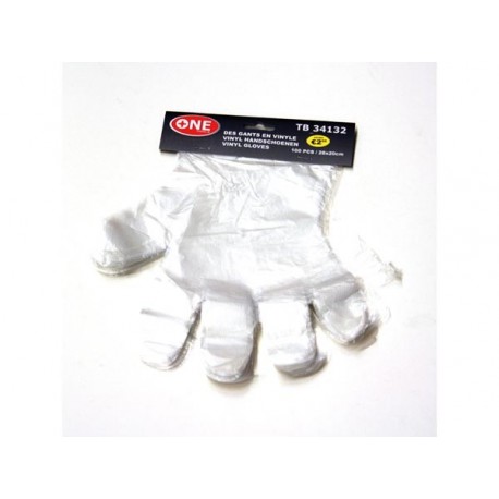 GANTS EN VINYLE - 100 pcs