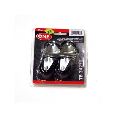 ROUES UNIVERSELLES - 4 pcs
