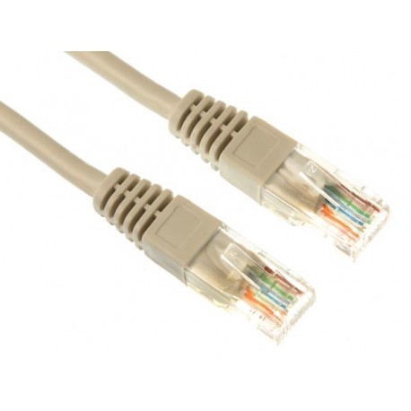 UTP PATCH CABLE - CAT 5E - 8P8C PLUG / CCA / BASIC / 3.0 m / CCA / M-M