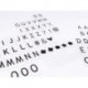 BOITE LUMINEUSE AVEC LETTRES - A4