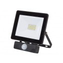 PROJECTEUR LED POUR L'EXTERIEUR - 20 W. BLANC NEUTRE - NOIR