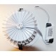 Plafonnier Rond 160mm 5" Encastrable Blanc Eclairage LED PRO Aluminium 2700-3200K (blanc chaud) 14W 1250LM