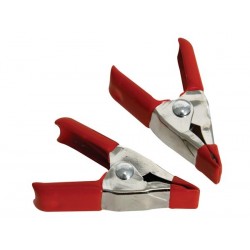  lot de pinces a coller 2" - metal - 4 pcs 