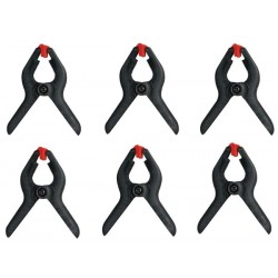  pinces a coller pvc 2.5" - 6 pcs 