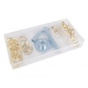  JEU D'OEILLETS POUR BÂCHE - 103 pcs 