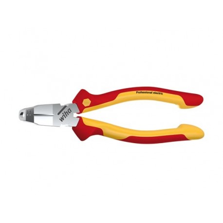 wiha pince d'installation tricut professional electric 1/4" sous blister (38853) 170 mm 