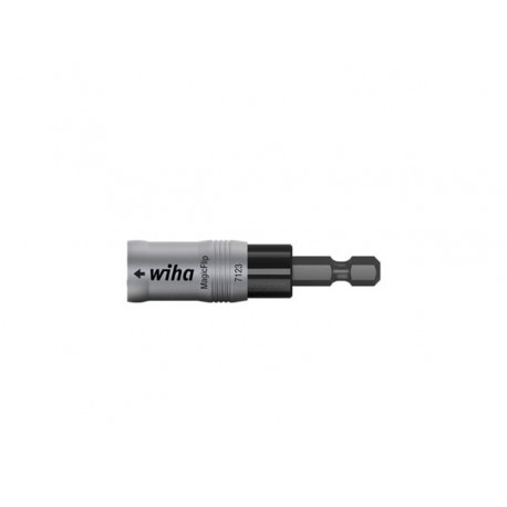  wiha porte-embout magnetique magicflip force avec aimant annulaire, 1/4" (36800) 62 mm 