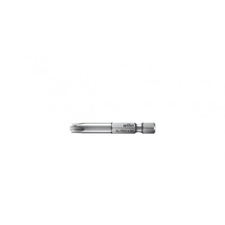  wiha embout professional plusminus/phillips 1/4" (32490) sl/ph1 x 50 mm 